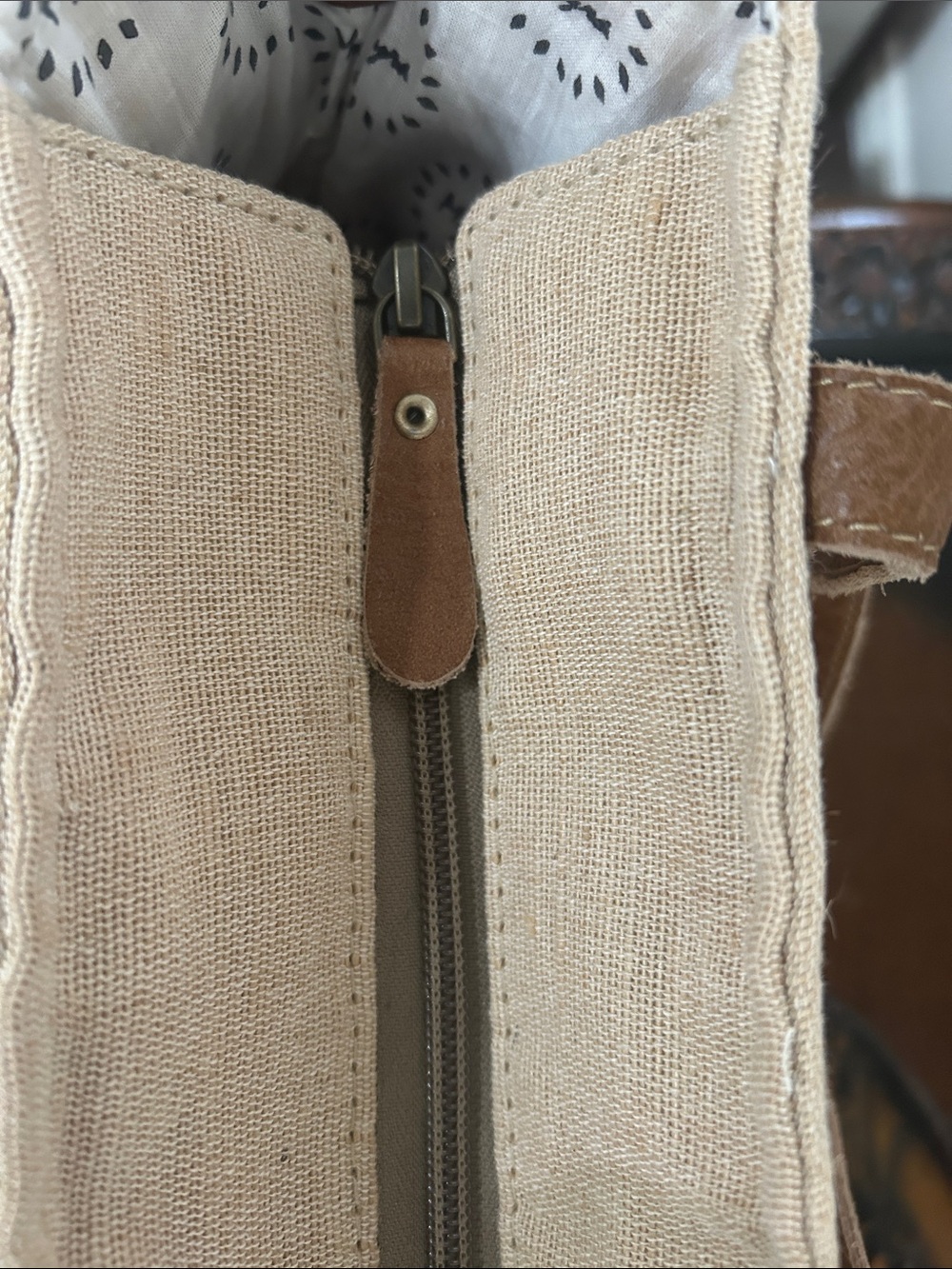 MYRA BAG: MARKET BAG Sustainable Organic Fabric - Picture 6 of 10
